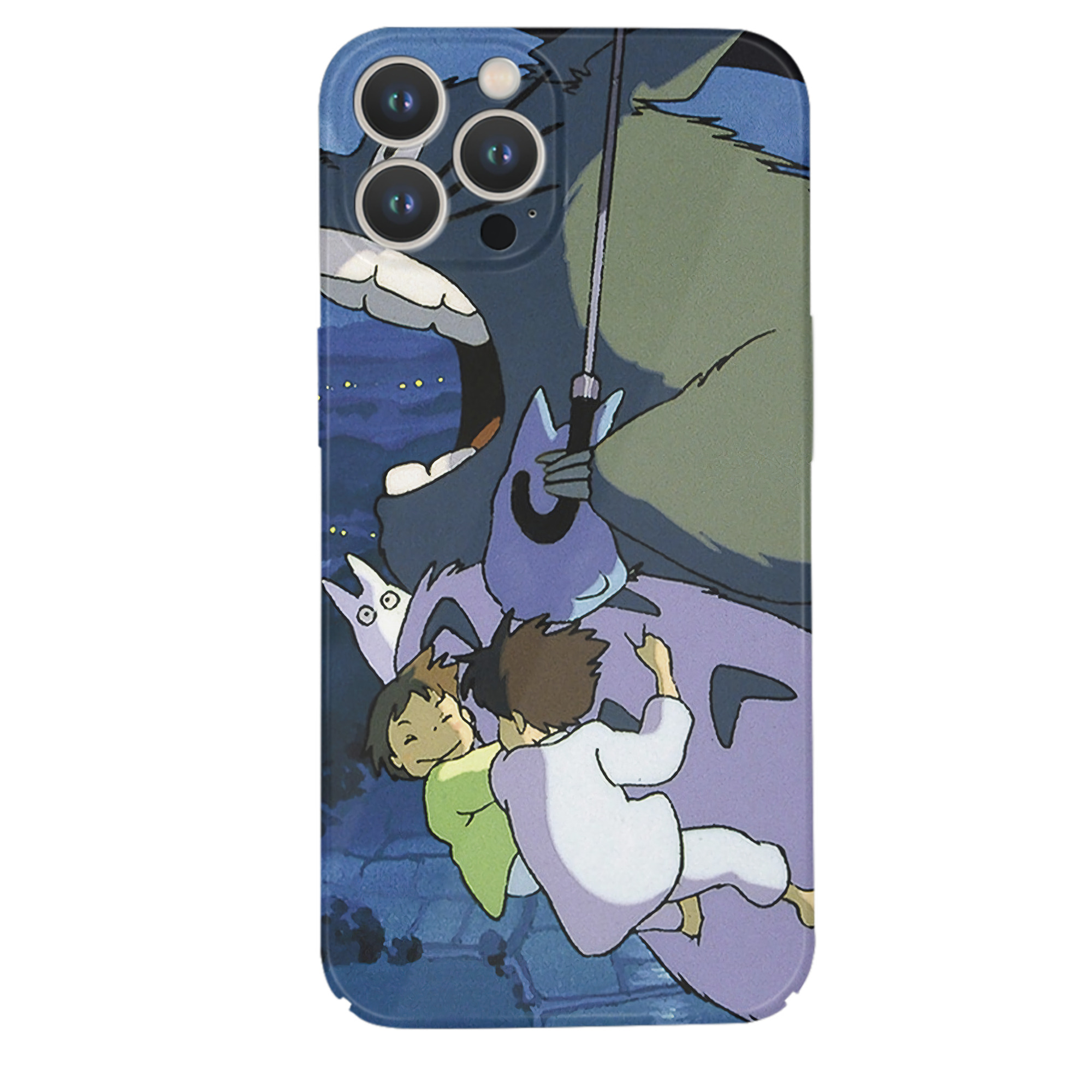 （画像用） となりのトトロ 草壁メイ 草壁サツキ My Neighbor Totoro Satsuki Kusakabe Mei Kusakabe 【iPhone 14シリーズ対応】ハードケース